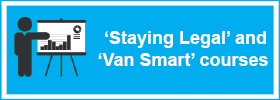 ‘Staying Legal’ and ‘Van Smart’ courses